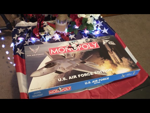 Veterans Day Tribute) Monopoly U.S Air Force Edition First Look