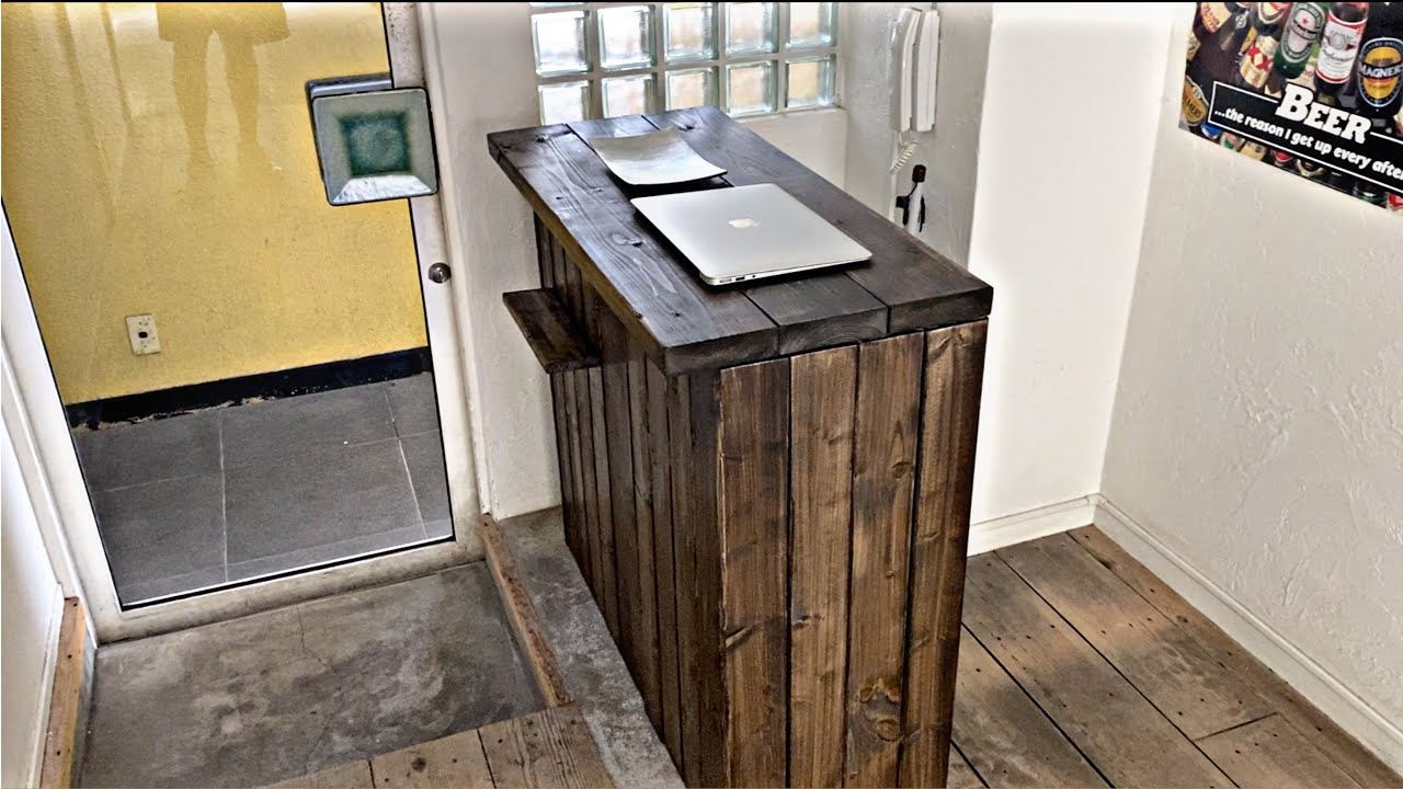 ネジと釘なしでDIYレジカウンターつくってみた【threefeet Tokyo