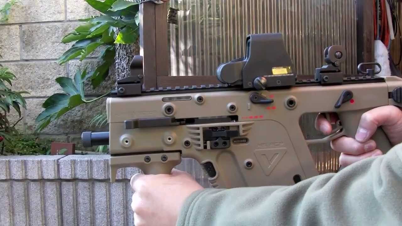 KSC Kriss Vector GBB (TAN version) - YouTube