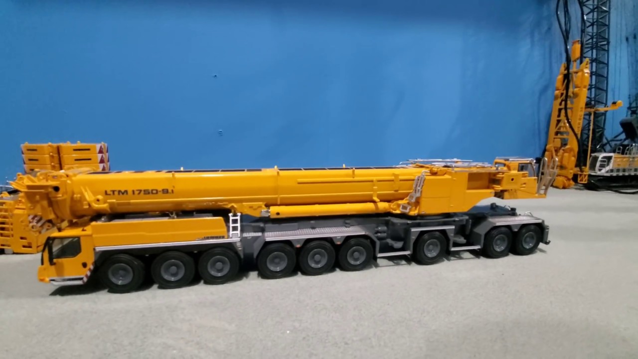 Wsi 1/50 Liebherr Ltm1750-9.1 unboxing - YouTube