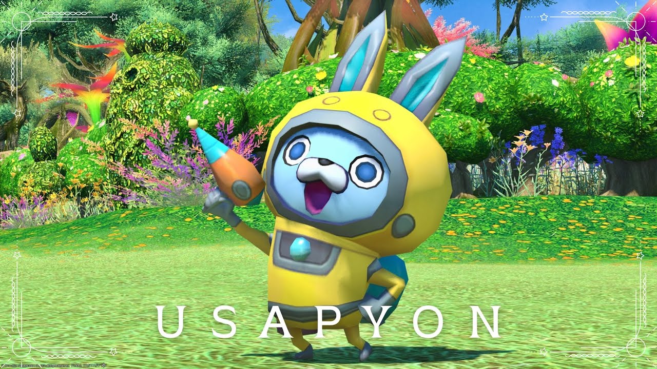 妖怪ウォッチのミニオン・可愛い宇宙服のウサギさん？『USAピョン