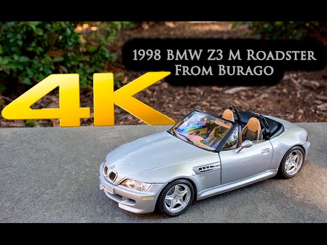 1998 BMW Z3 M Roadster From Burago Scale 1:18 - YouTube