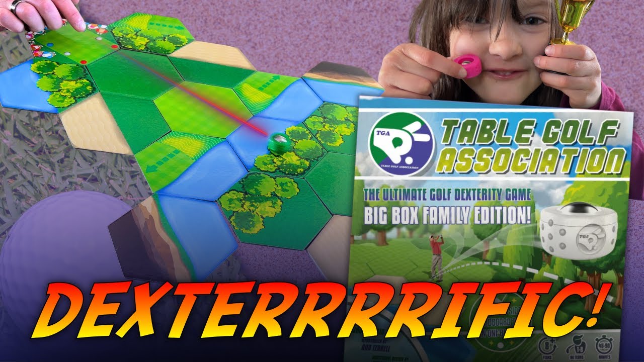 Tabletop Golf Done Right?! | Board Game Review | Dexterrrrific