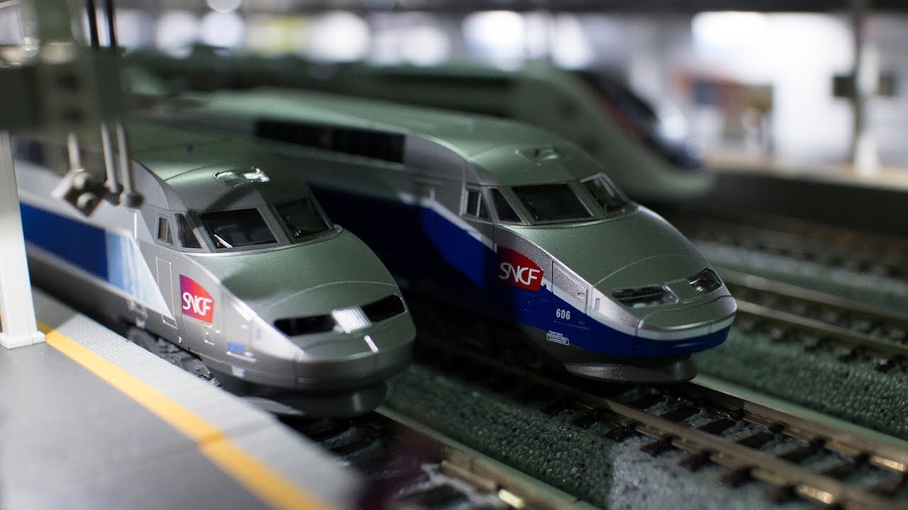 KATO 10-1529 TGV Réseau Duplex (レゾ・デュープレックス) - YouTube