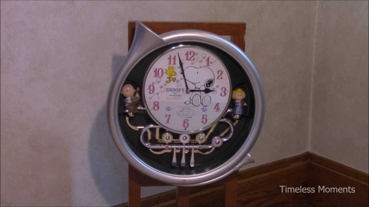 CITIZEN Snoopy M725 Clock - 4MH725-M19 （シチズンアミューズ時計