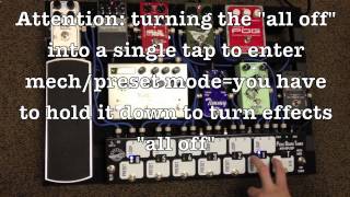 Pedal Board Tamer PBT-9 プログラマブルスイッチャー PBT-9 - Cusack