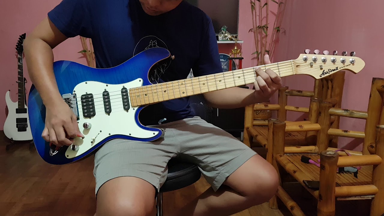 Aria Pro II STG-GT series. CLEAN TONE Sound check - YouTube