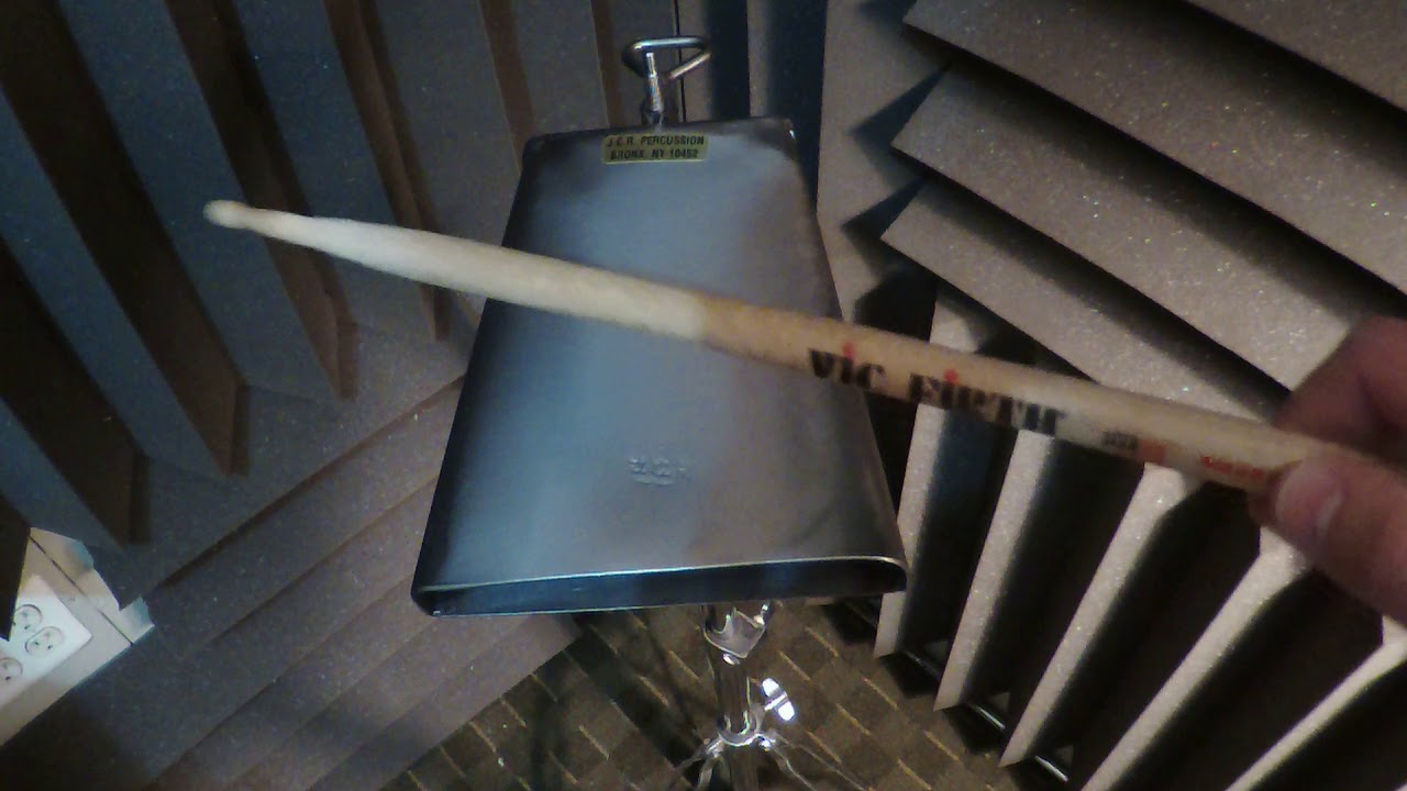 J.C.R. Percussion Half Moon Bell - YouTube
