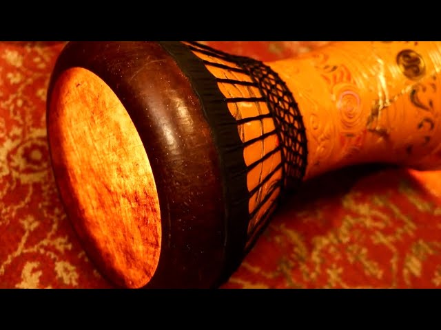 金継ぎで完全復活した陶器ドホラ(ダラブッカ)の魔力がやばい