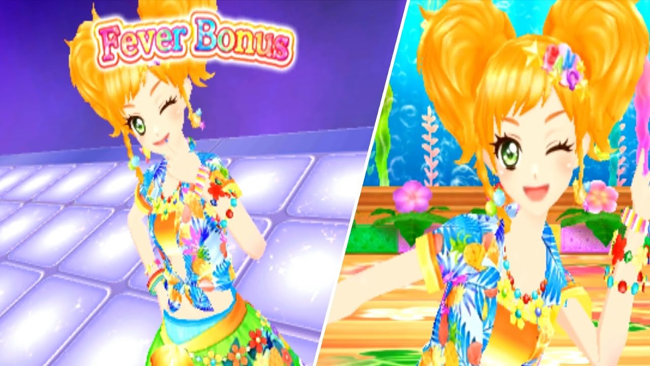 アイカツMySpecialAppeal】二階堂ゆず誕生日記念・「8月のマリーナ