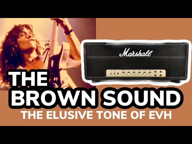 THE BROWN SOUND | The Secret of the VAN HALEN Guitar Tone! - YouTube