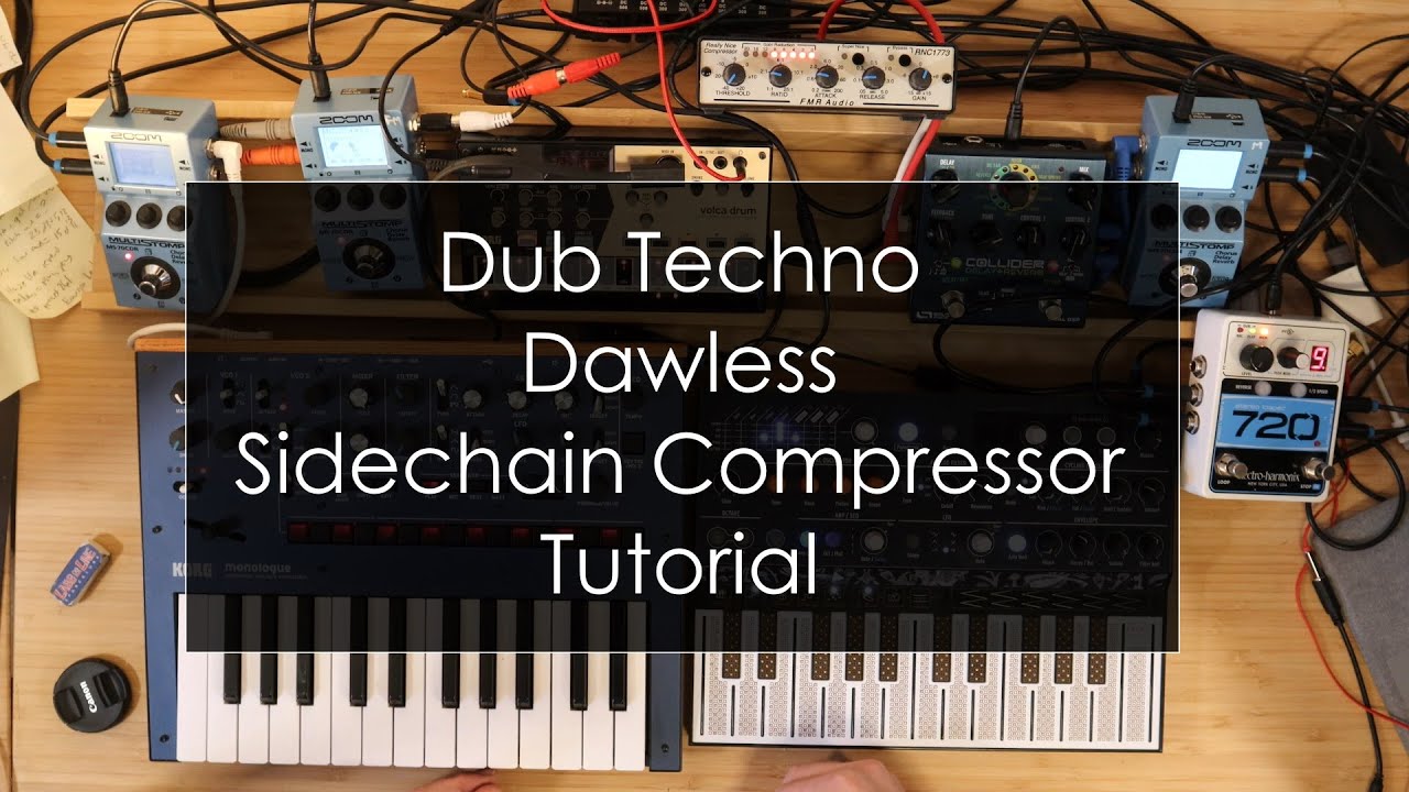 Dub Techno Dawless Sidechain Compressor Tutorial with RNC 1773