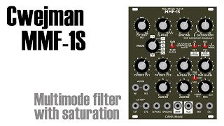 Cwejman MMF-1S multi mode filter - YouTube