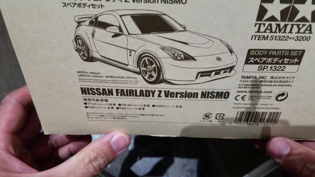 Unboxing and Overview of the Tamiya 1/10 Scale Nissan 350Z