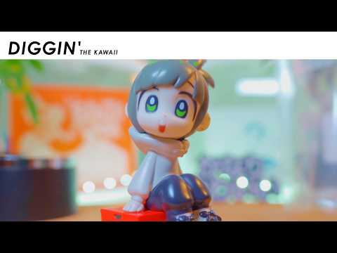 ソフビ】「スニーカーが好きそうな女の子？Sit Gal KICKちゃん