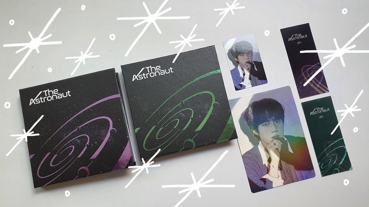 Unboxing BTS JIN THE ASTRONAUT album (Weverse Global Preorder
