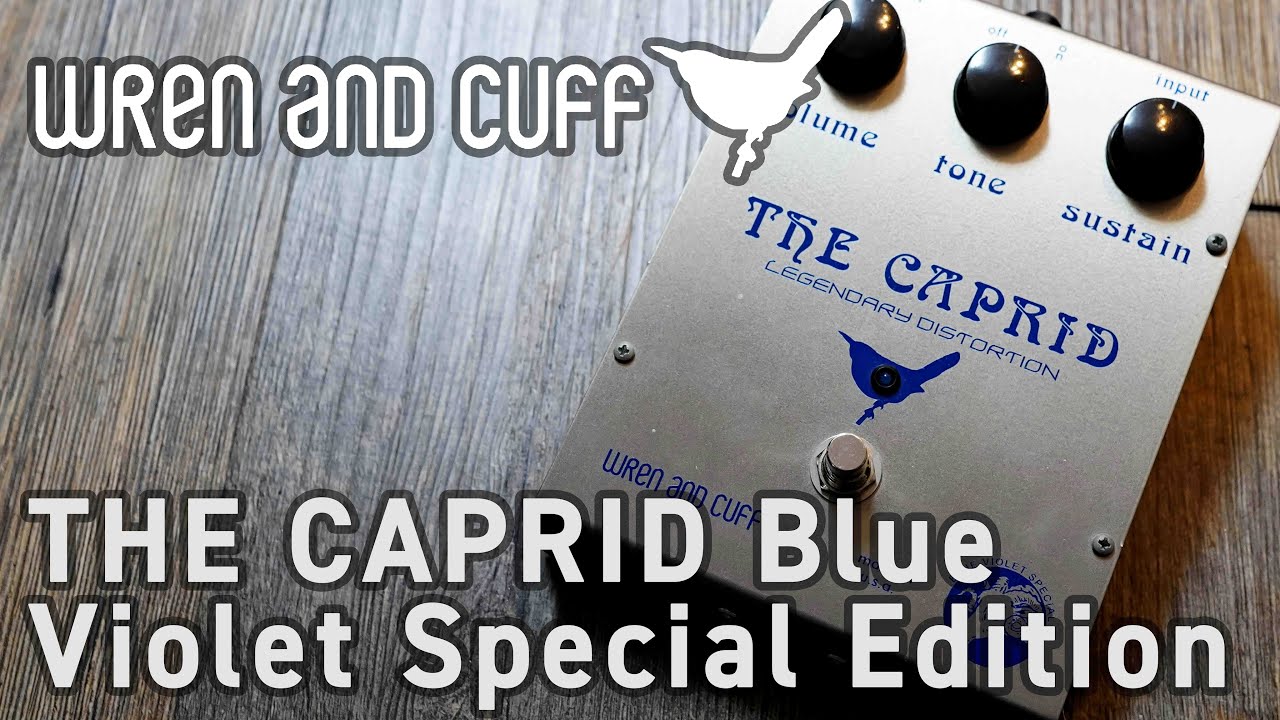 Wren and Cuff Creations / Caprid Blue Violet Special Edition - YouTube
