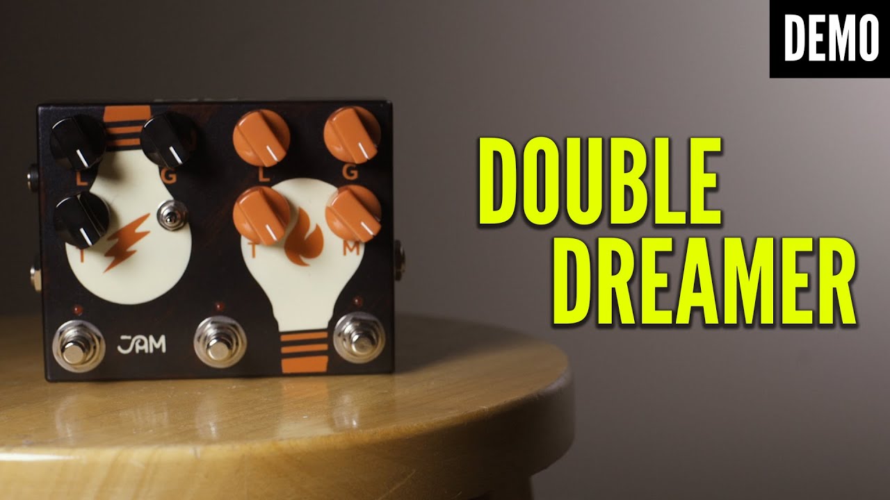 JAM Pedals Double Dreamer Overdrive | JayLeonardJ - YouTube