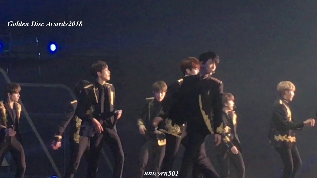 180111 seventeen GDA2018 - YouTube