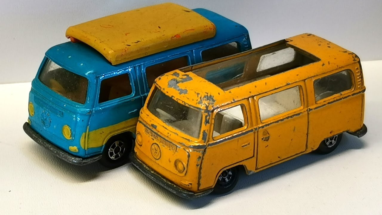 Volkswagen Camper superfast No 23, Diecast car, making parts