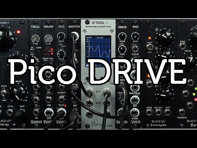 Erica Synths Pico DRIVE demo - YouTube