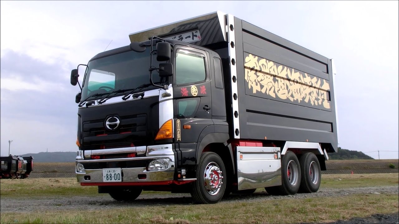 グラプロ デカ箱ダンプ 光商事さん Hino700 - YouTube