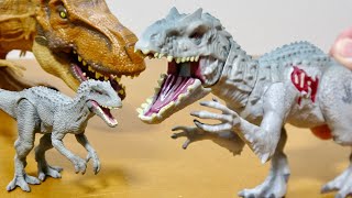Small in size! Jurassic World Hasbro Indominus Rex - YouTube