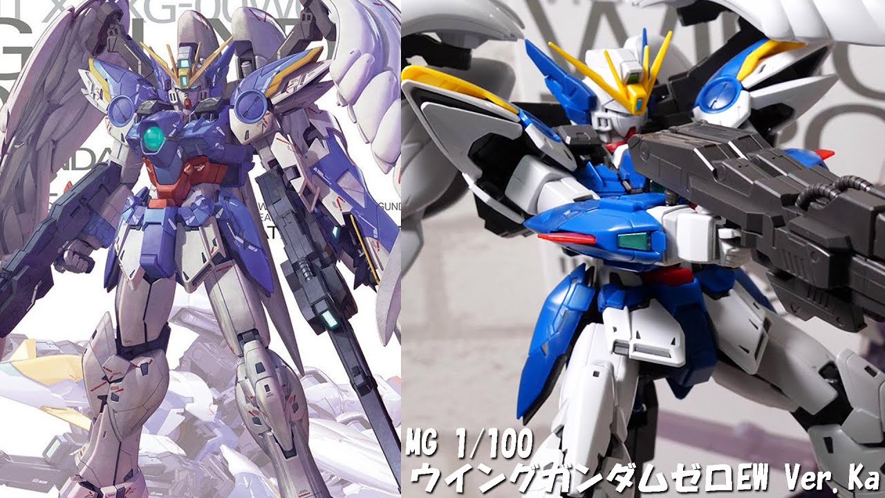 Gunpla] MG 1/100 Wing Gundam Zero EW Ver.Ka Review [Mobile Suit