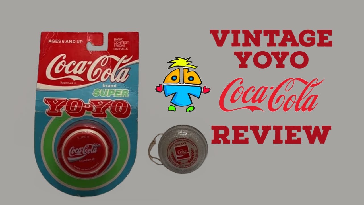 Vintage Russell YOYO coke coca cola - YouTube