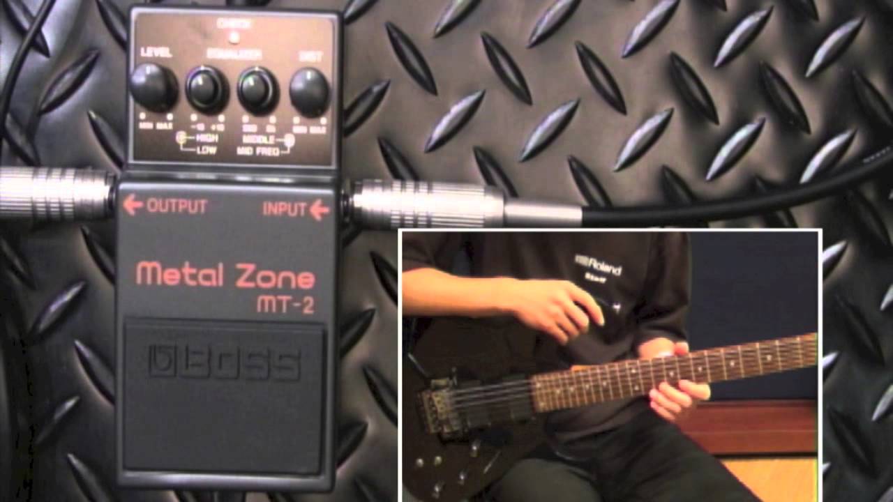 試奏動画】BOSS MT-2 Metal Zone【BOSS COMPACT PEDAL 100th