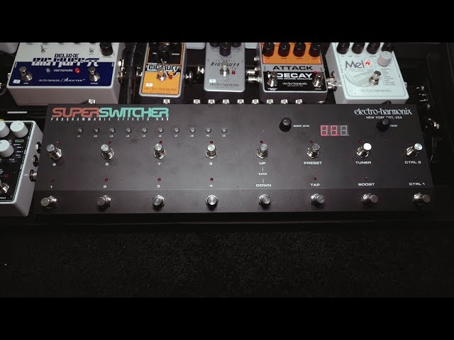 Electro Harmonix - Super Switcher - NAMM 2019 - YouTube