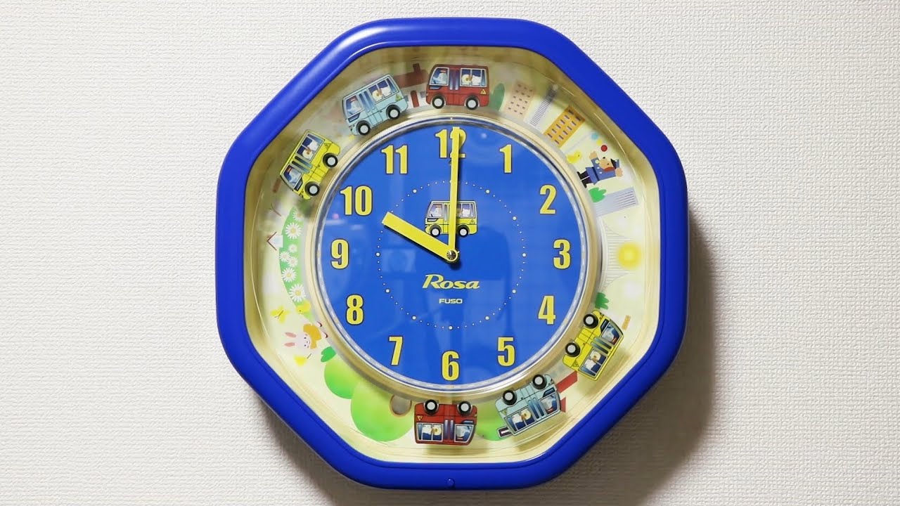 SEIKO からくり時計 パペットシリーズ ミキハウス MQ920R - YouTube