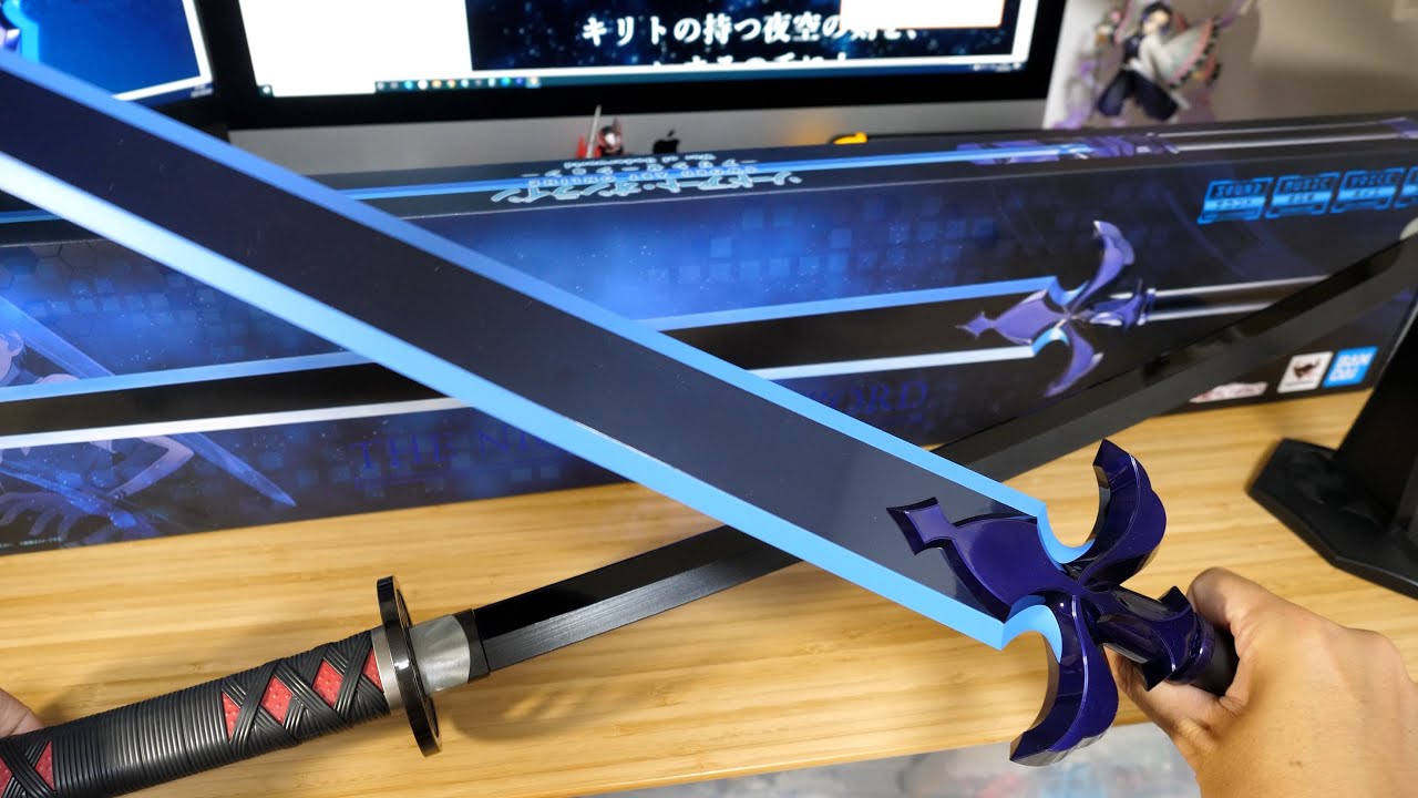 The BLUE ROSE SWORD from 'Sword Art Online series' becomes 1/1