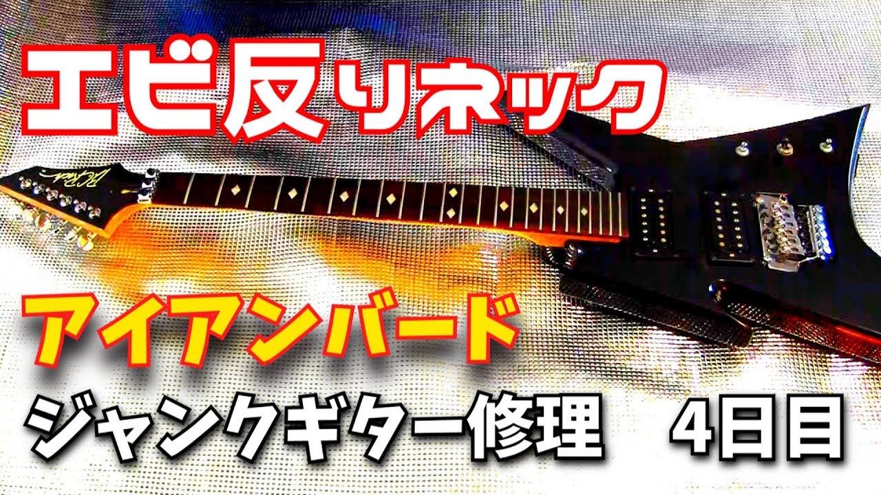 ジャンク扱いになっていた理由 BCリッチ アイアンバード ジャンク