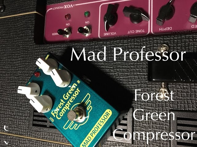 Mad Professor Forest Green Compressor - YouTube