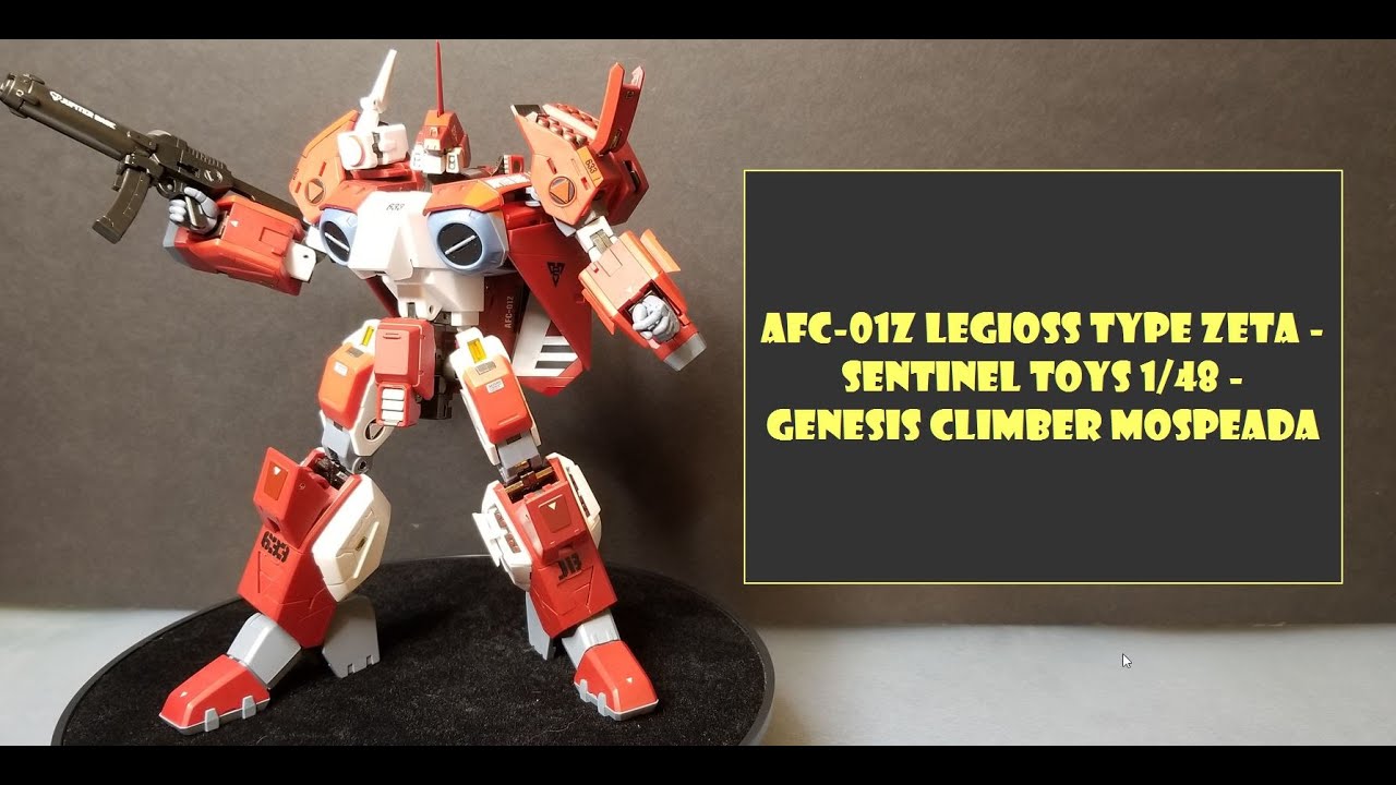 MOSPEADA RIOBOT LEGIOSS AFC-01Z 1/48- GENESIS CLIMBER MOSPEADA