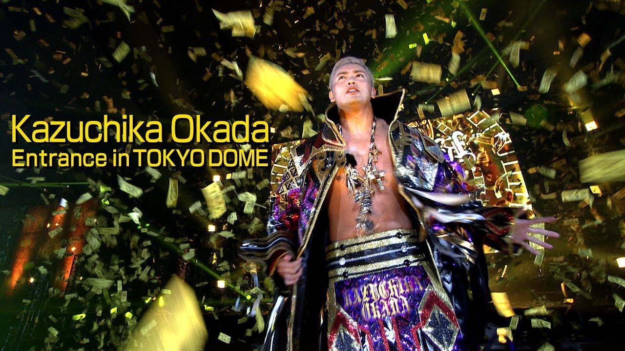 新日本プロレス】オカダ・カズチカ 東京ドーム入場シーン【2019年1月