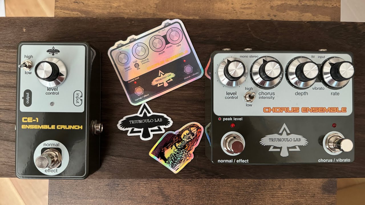 イタリア発のCE-1コピーペダルをCE-1と比較していきます[Triungulo Lab