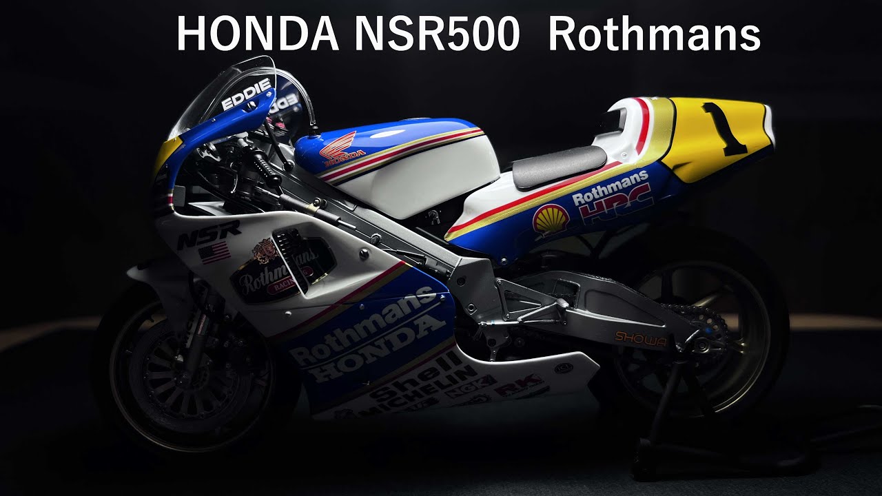 HONDA NSR500 1989WGP500 champion： Rothmans Honda Hasegawa 1/12
