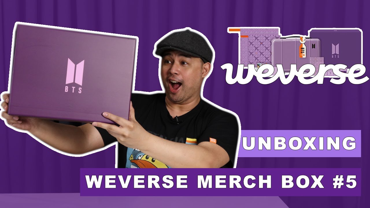 Unboxing The WeVerse Merch Box#5!!! - YouTube