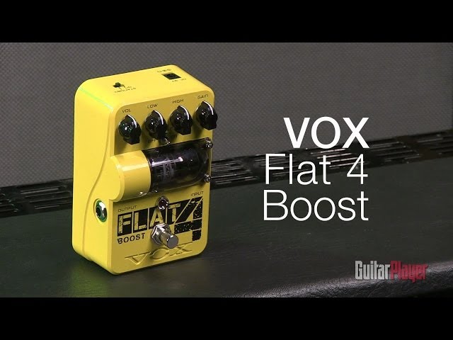 Vox Tone Garage Flat 4 Boost - YouTube