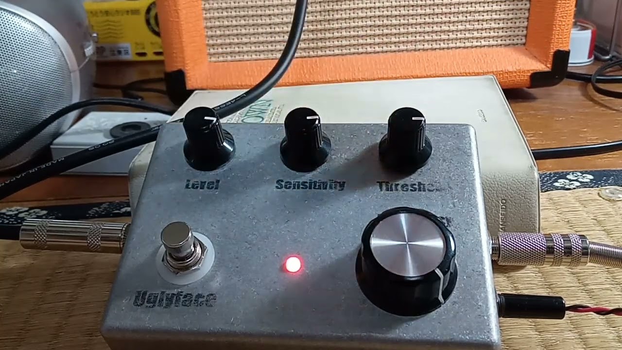 自作エフェクター アグリーフェイスファズ ugly face fuzz - YouTube