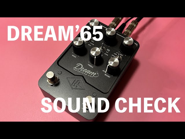 UAFX Dream '65 Reverb Amplifier / Universal Audio - YouTube