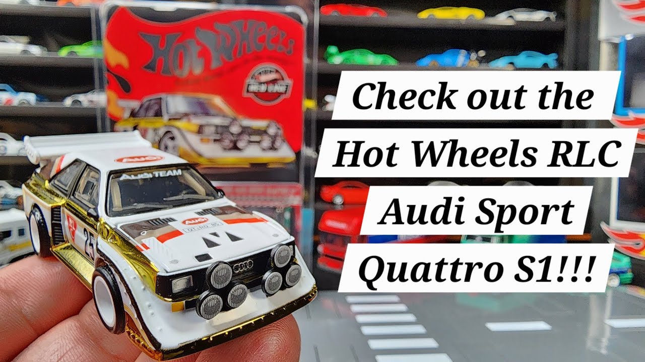 Hot Wheels RLC 1985 Audi Sport Quattro S1 - YouTube