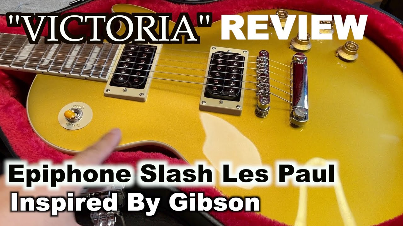 EPIPHONE SLASH LESPAUL Gold Top 