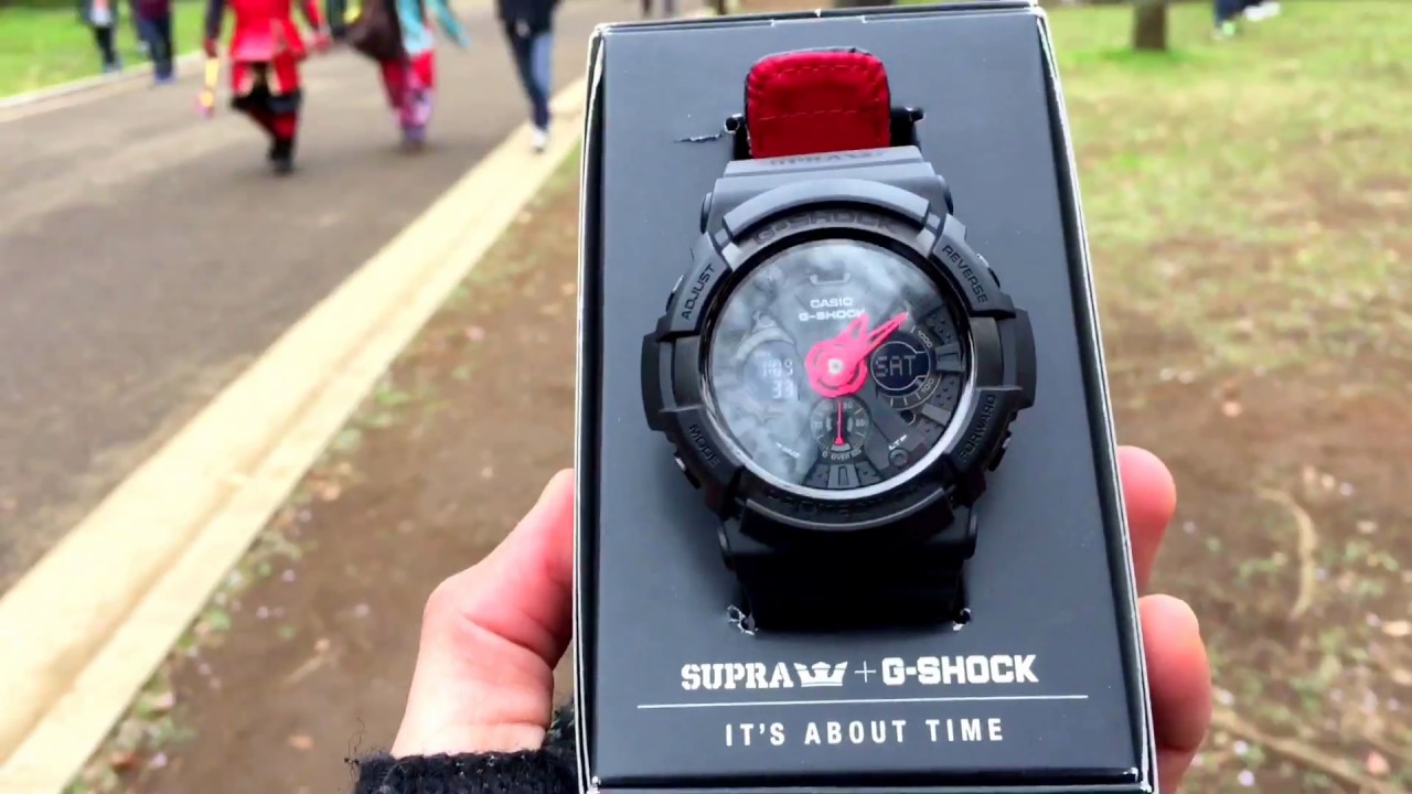 Best SUPRA collab G-Shock watch yet! - YouTube