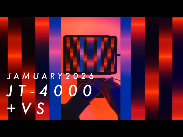 JAMUARY2026: JT-4000 + VISUAL SYNTHESIZER - YouTube