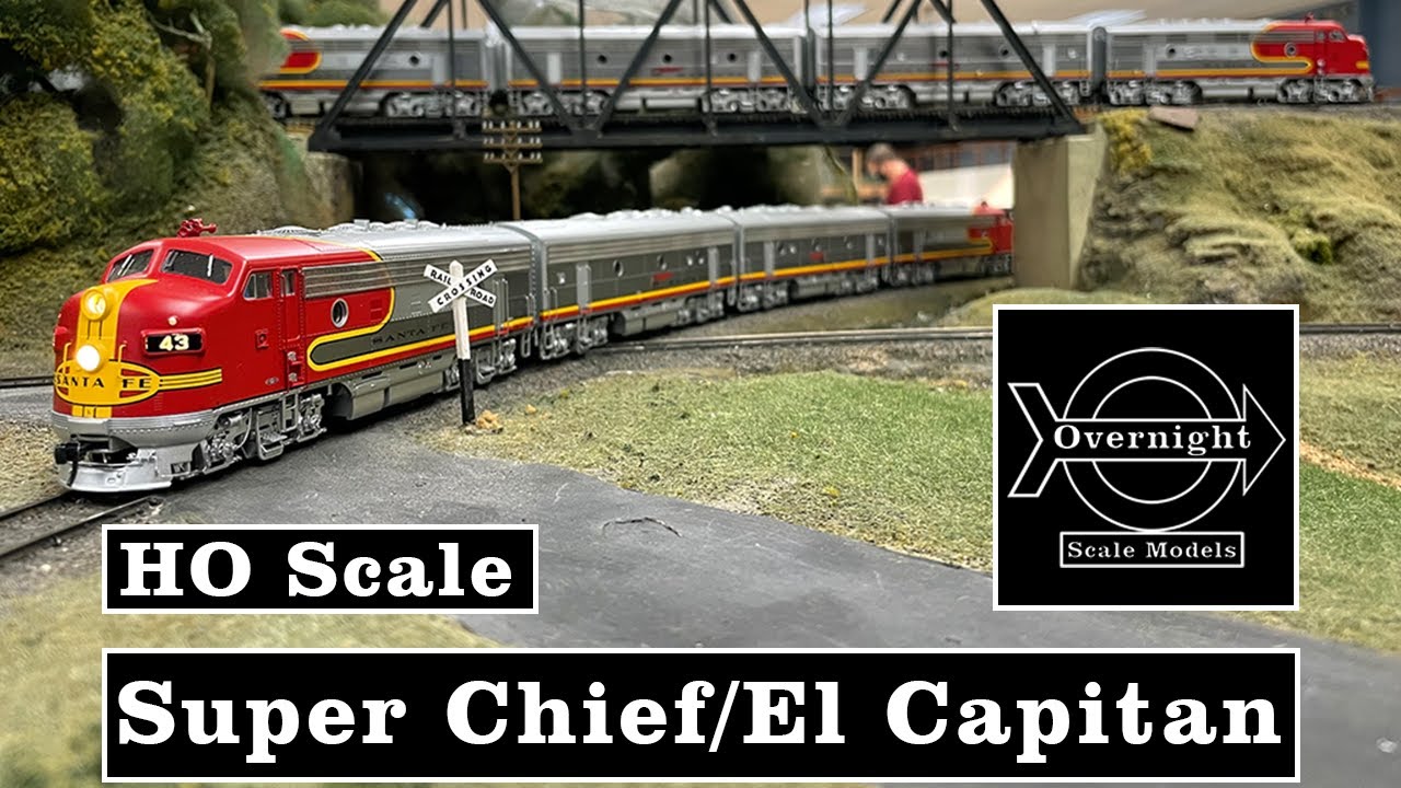 HO Scale Santa Fe 