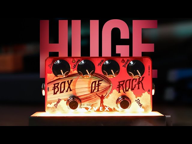 ZVEX BOX OF ROCK Demo // Vexter 25th Anniversary Series // Huge