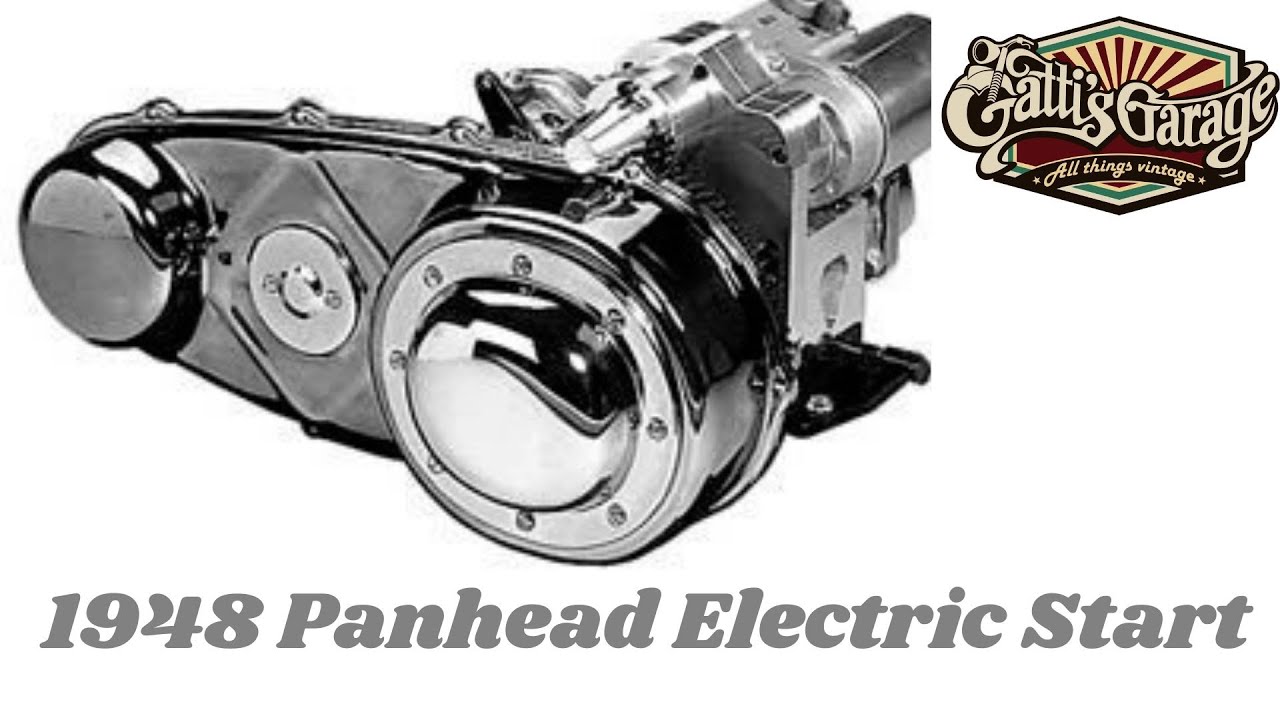 1948 Harley Davidson Pan Head Electric Start Conversion Episode 1